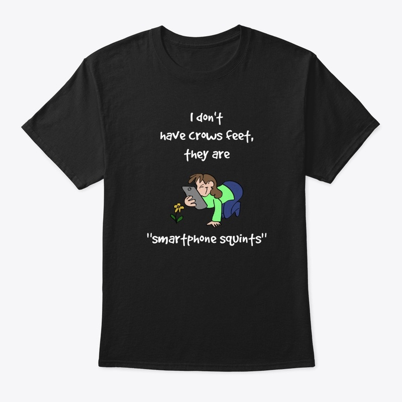 Not Crows Feet Smartphone Squints 
