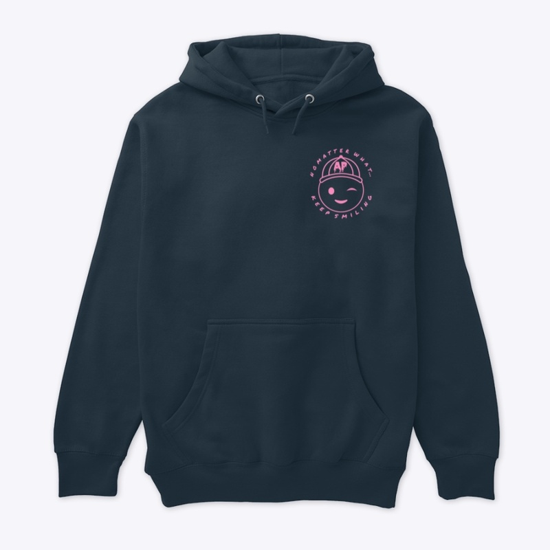 No Matter What..Keep Smiling (pink) Logo