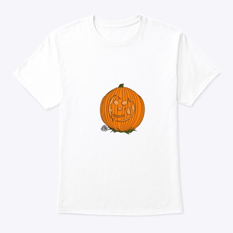 Skull pumpkin
