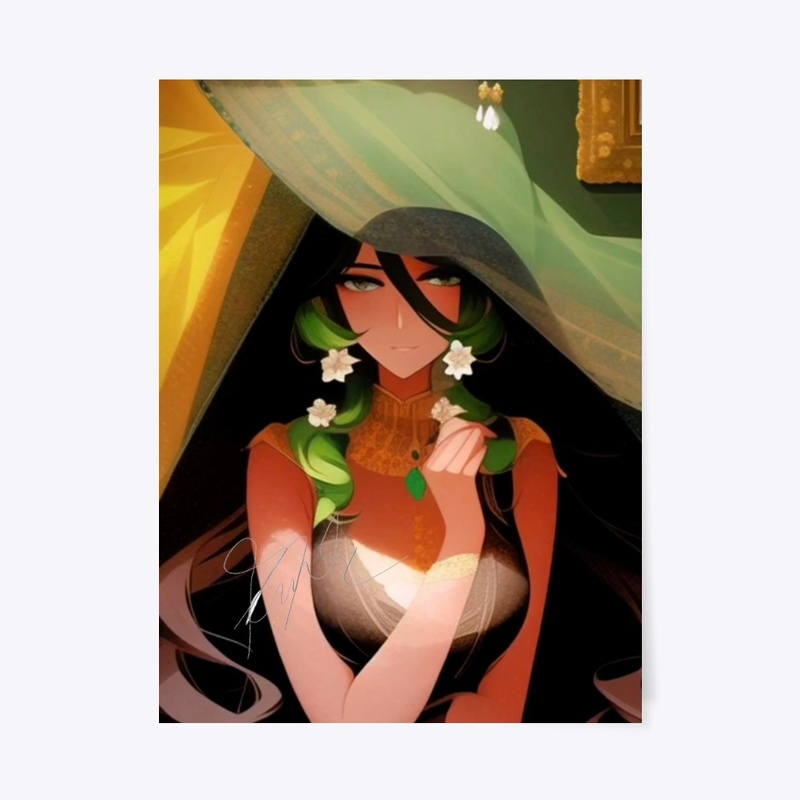 Anime Manga Themed Emerald Queen