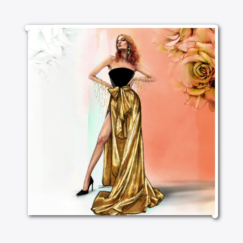Gold and Elegance Fashion 
