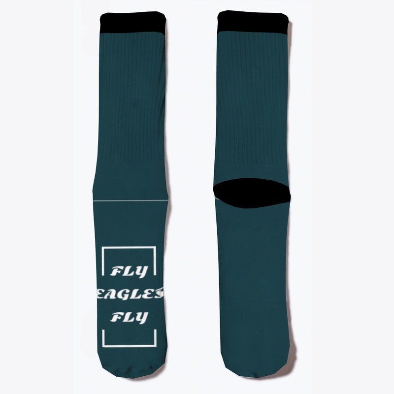 Fly Eagles Fly HQ Beach Towel/Socks
