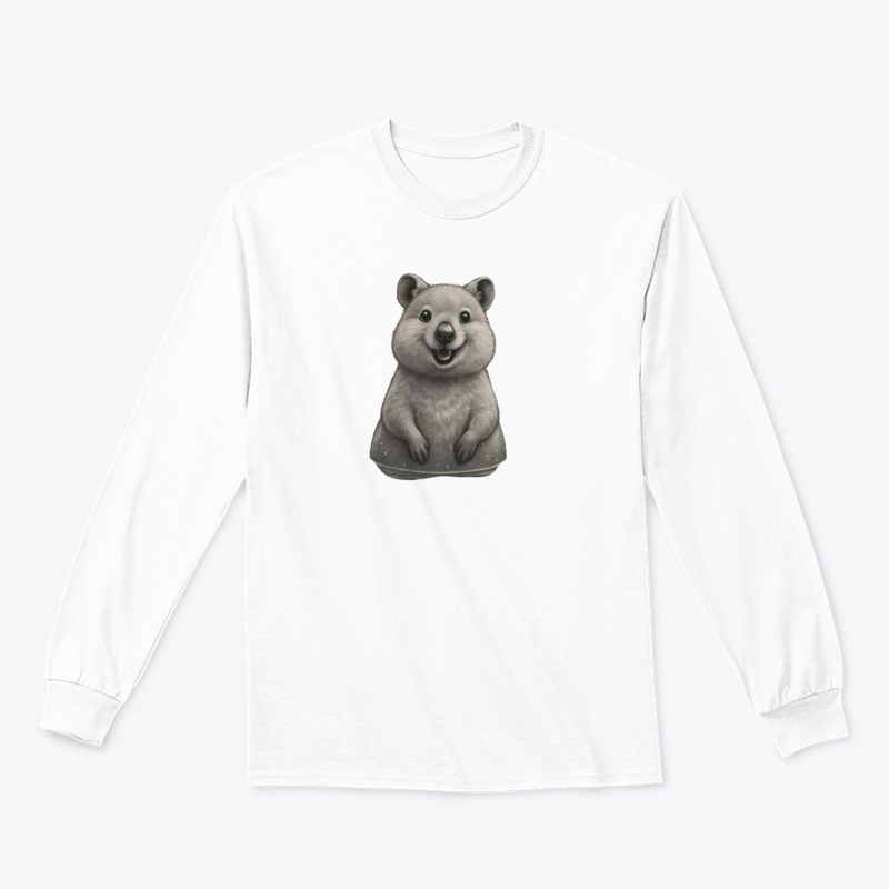 Cute Quokka Smiling Animal Graphic