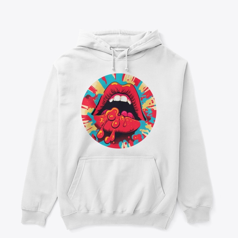 Pop of Color: Hot Lips Pop Art 