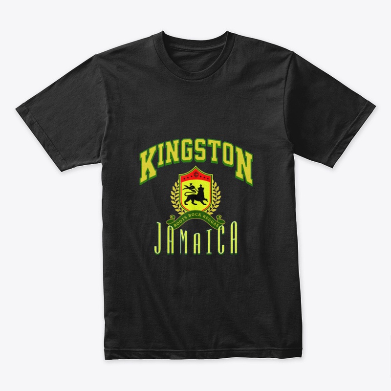 Kingston Jamaica - College Style T-Shirt