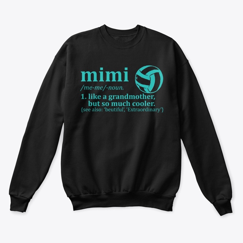Mimi Grandma Volleyball Gift