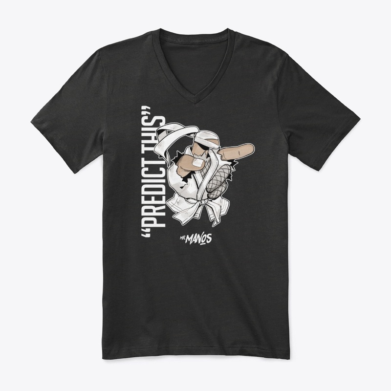"Predict This" White Ninja T-Shirt