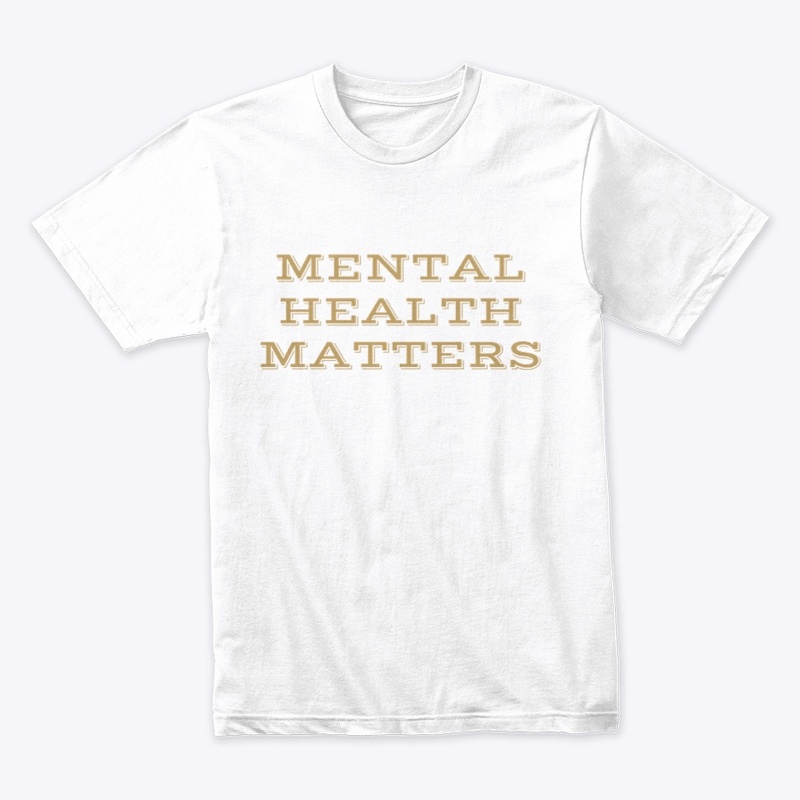 Mental Health Matters Gold Design
