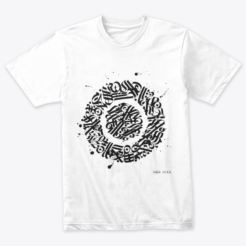 calligraphy tee