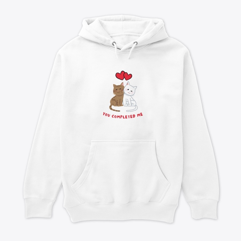YOU COMPLETED ME cute T-shirt for couple