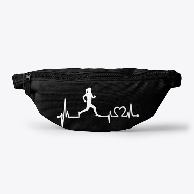 WOMEN'S LOVE RUNNING  HEARTBEAT 