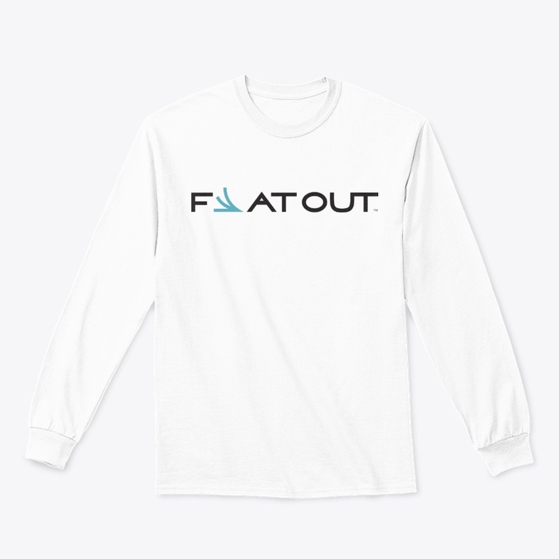 Flat Out Hoodie White