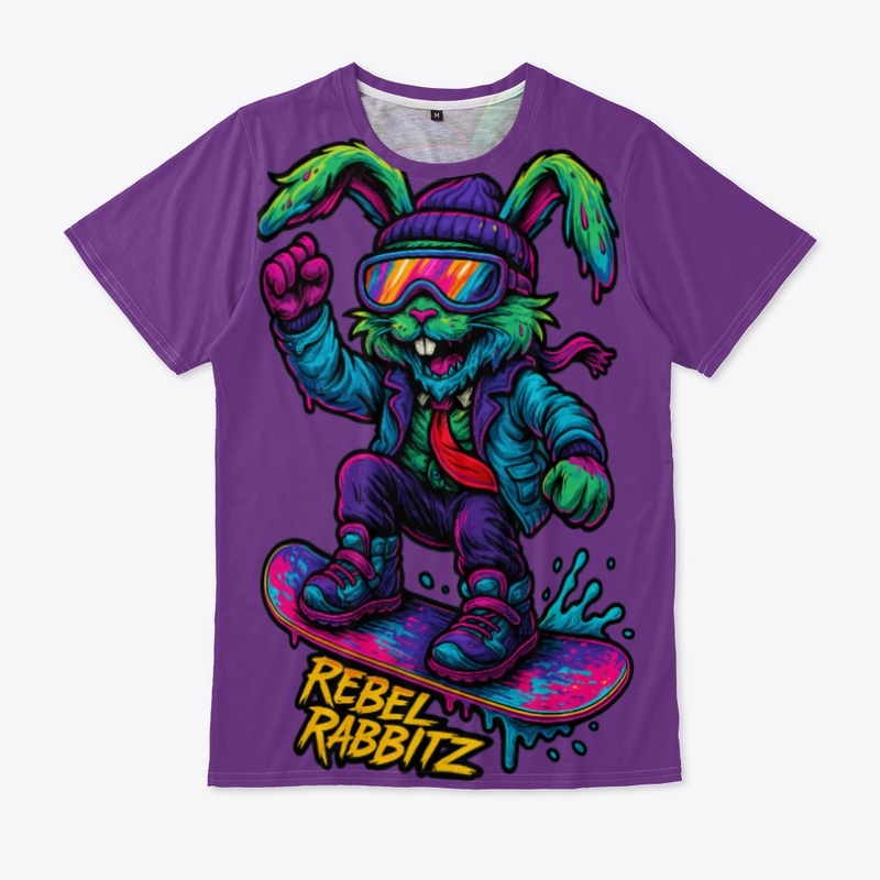 RR Unisex Overall Print Tee