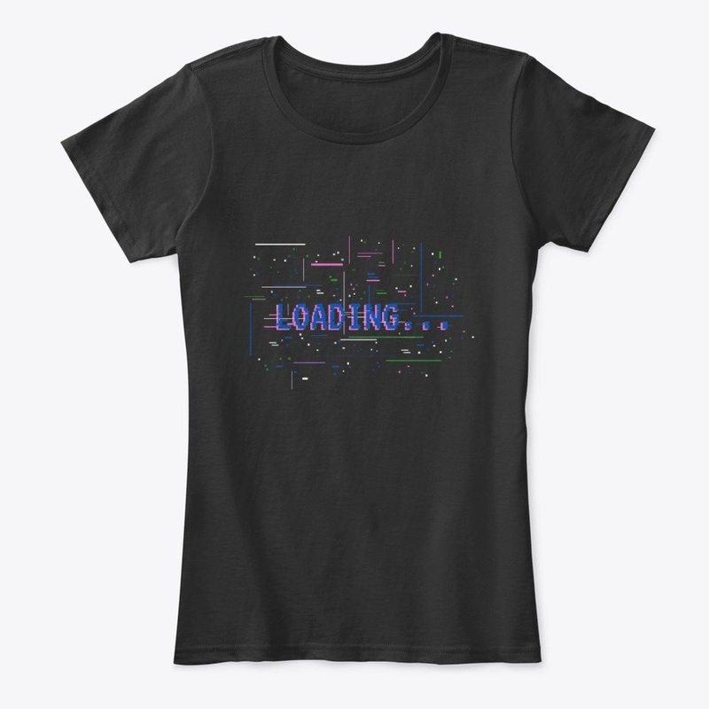 Pixel Loading Glitch Video Game Design