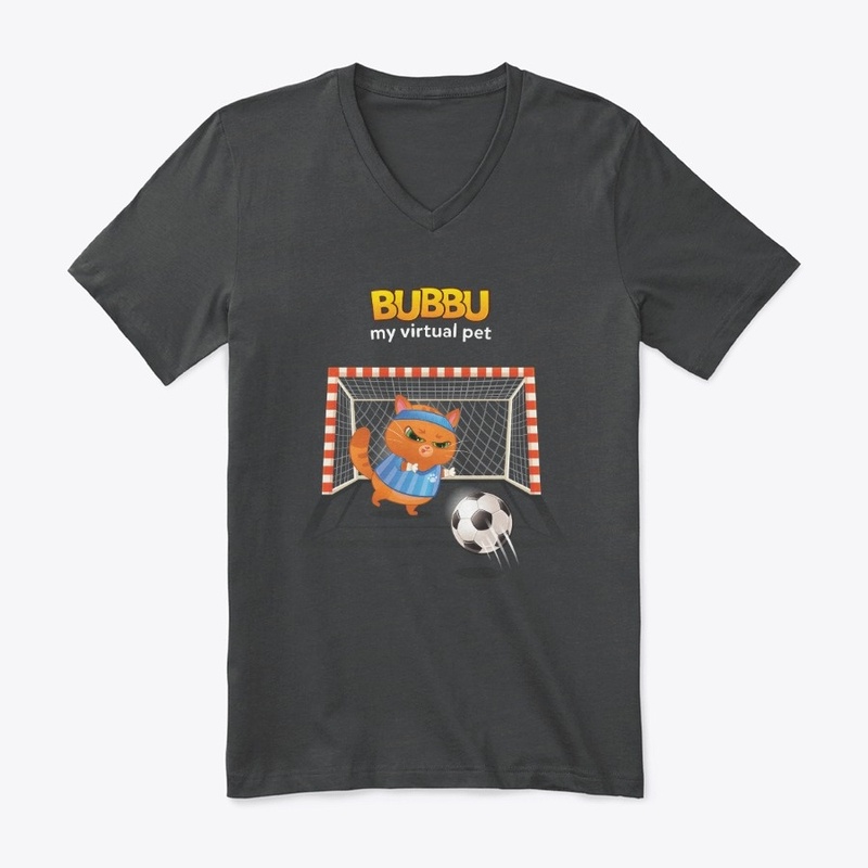 Bubbu playing football