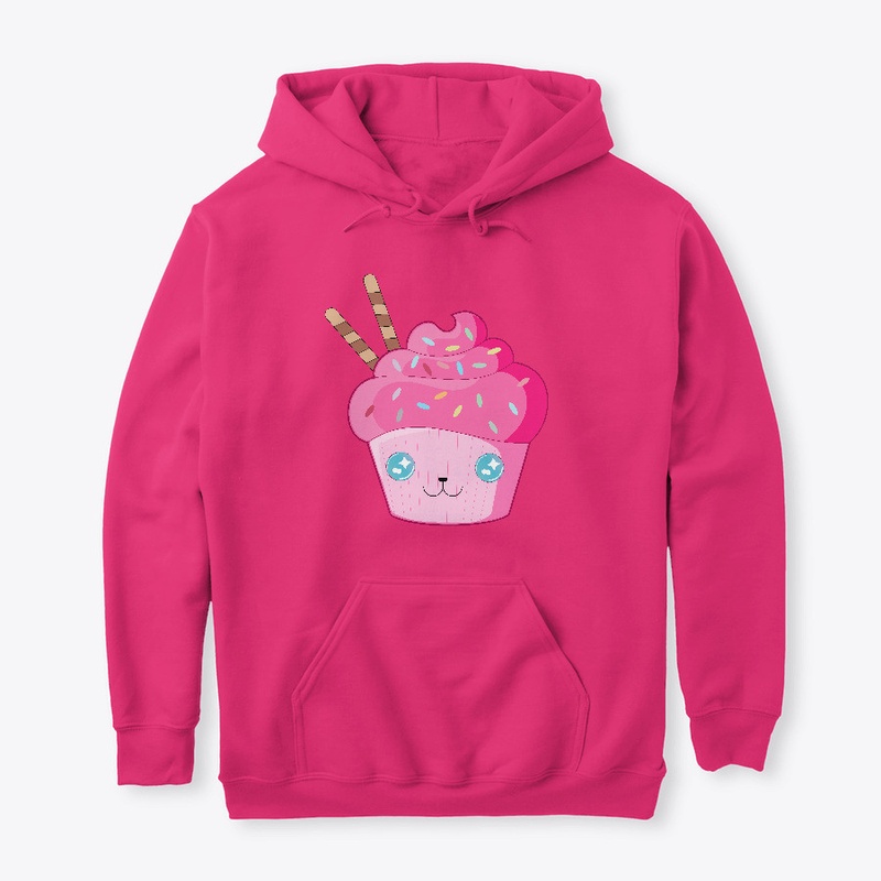 Cute Cat Muffin - Kawaii Kitty Design