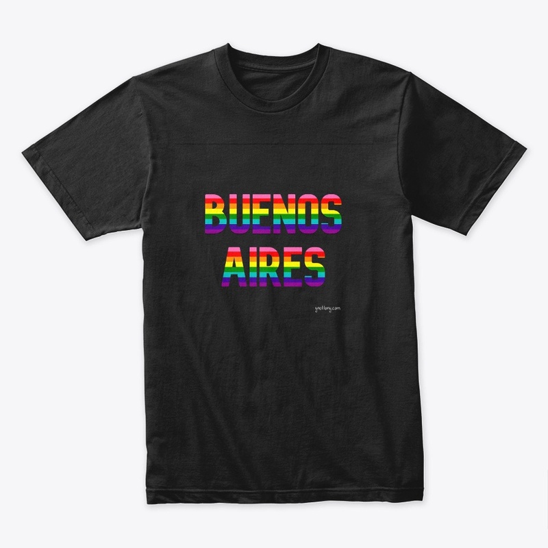 Buenos Aires Pride Rainbow Flag Apparel 