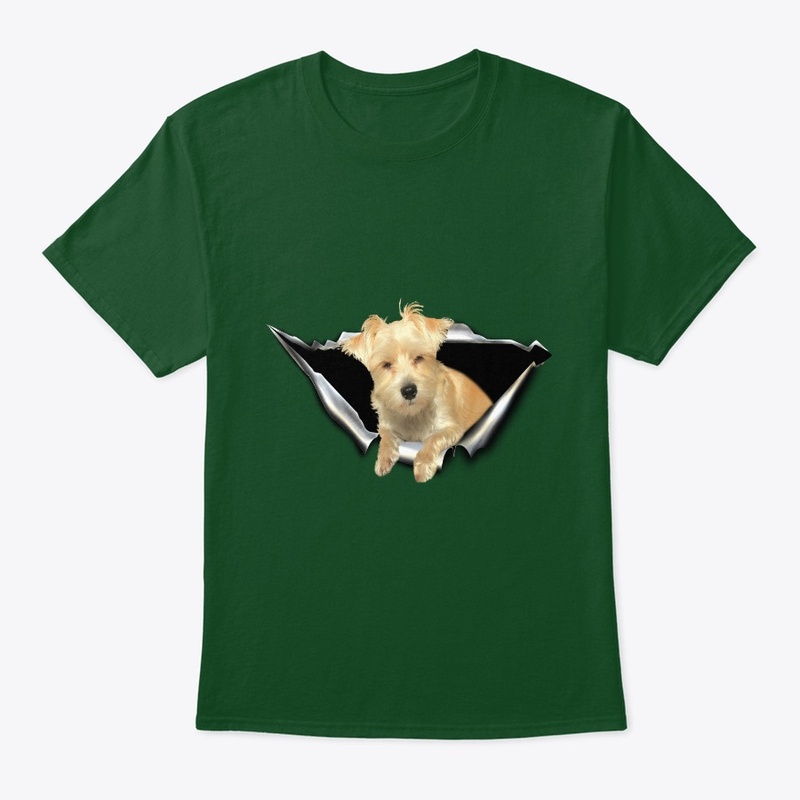 morkie 3D Car sticker