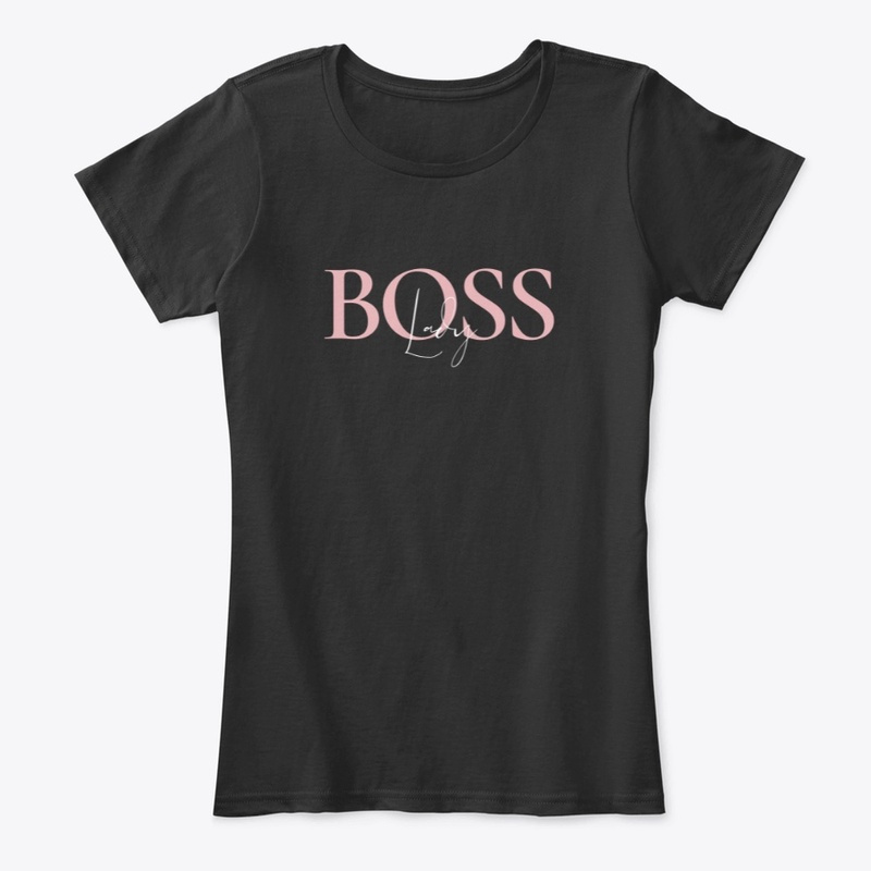 Boss Lady Pink Premium TShirt