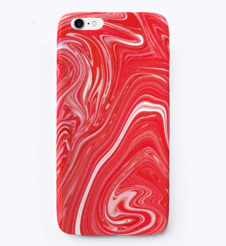 Red Swirl Optical Illusion