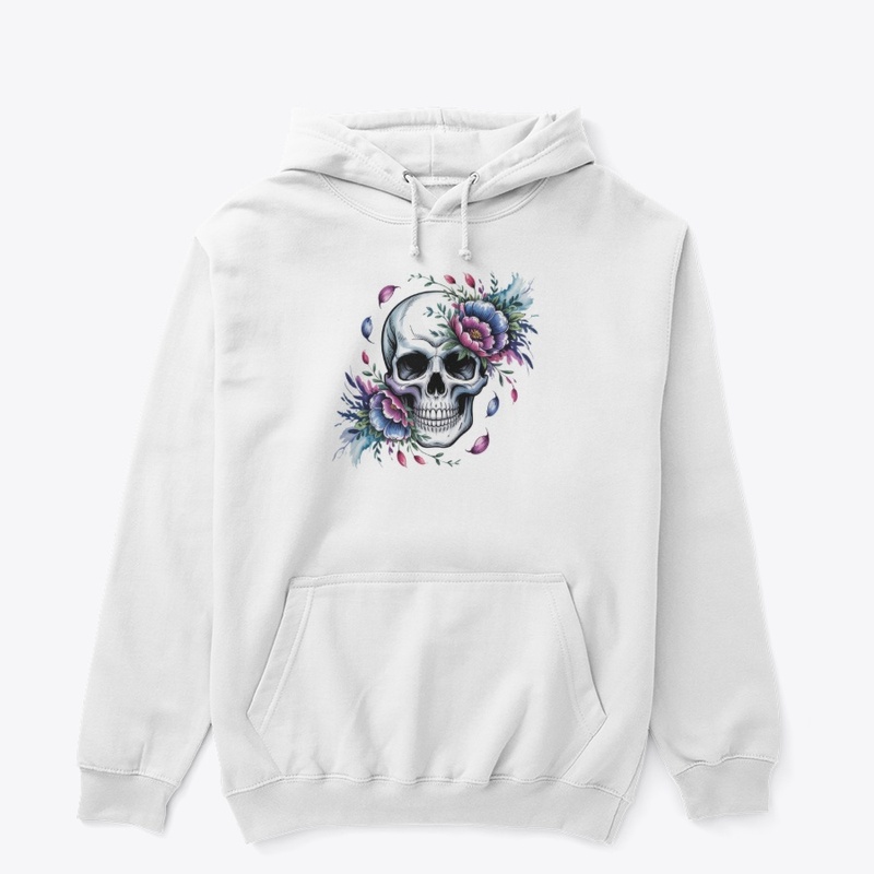 Skull Flora Design
