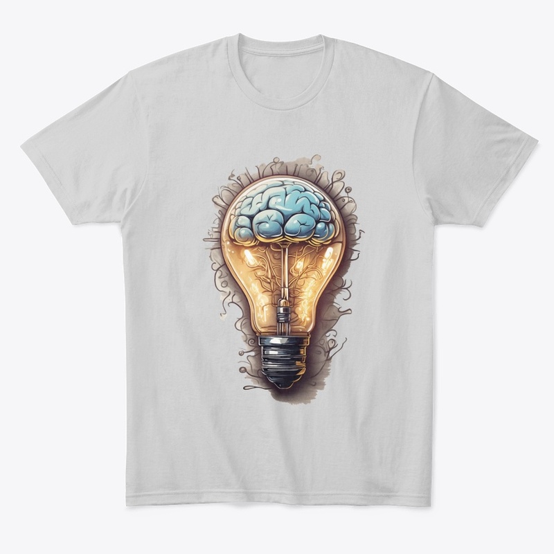 Bulb Brain Print Products