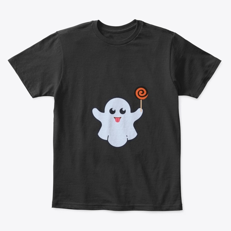 Halloween Candy Ghost Shirt.