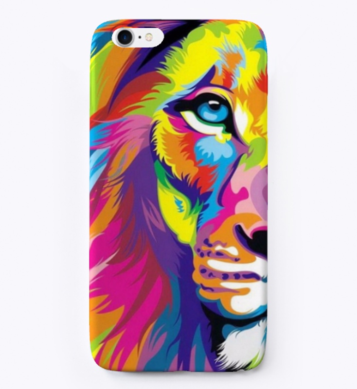 Lion Art iPhone Cases