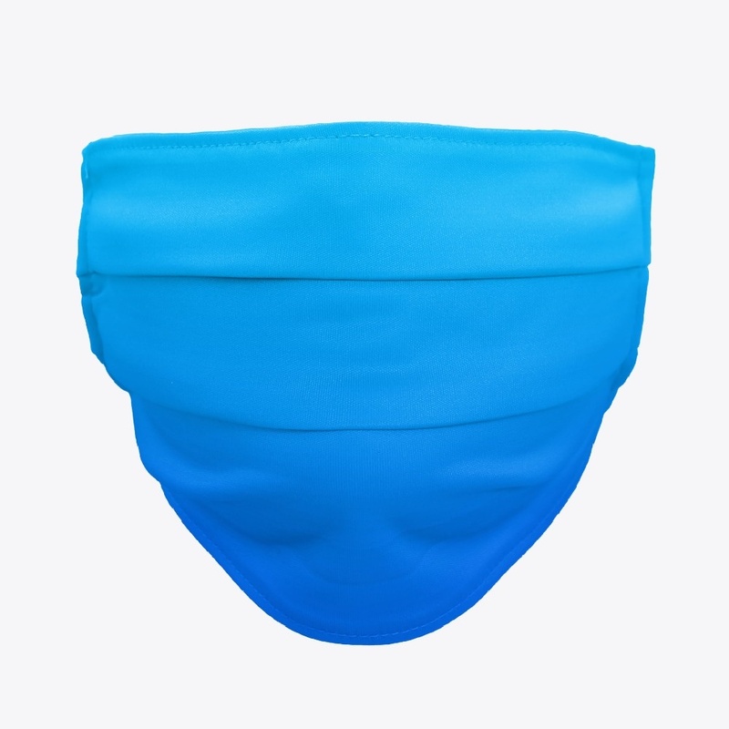 Blue face mask