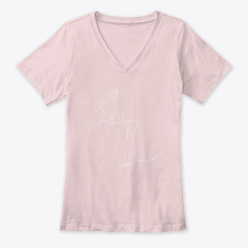 pregnant cat mom shirt