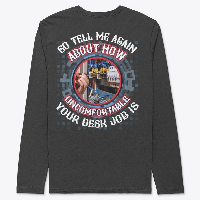 Not a desk Job - Electrician Hoodie