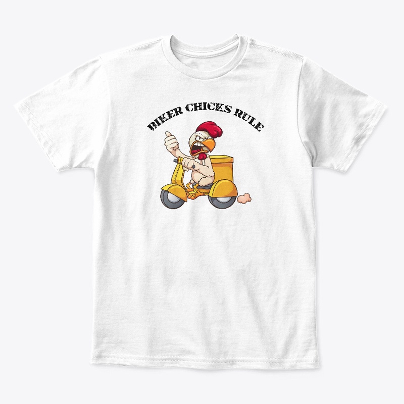 Biker Chicks Rule! Tee (Satire)
