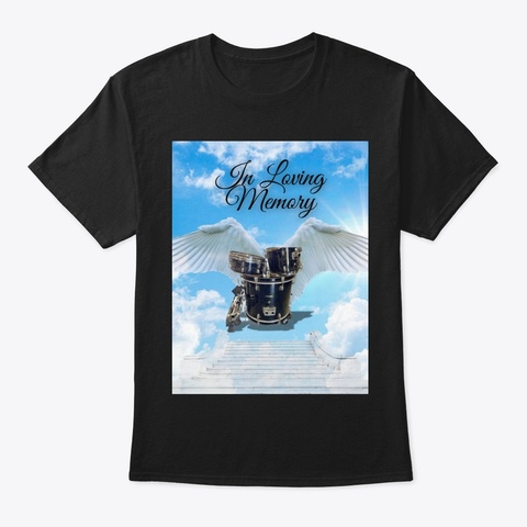 In Loving Memory Black T-Shirt Front