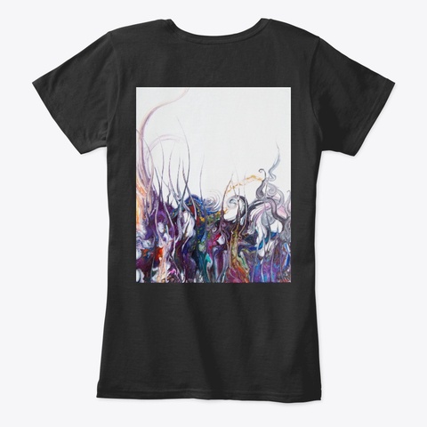 1 Weedy Garden Black áo T-Shirt Back