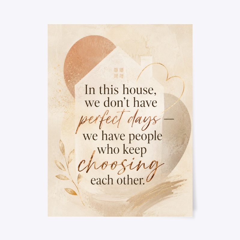 In This House Family Print