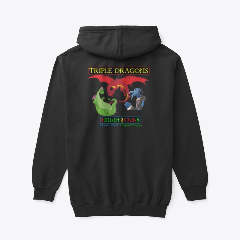 Triple Dragons Hoodies