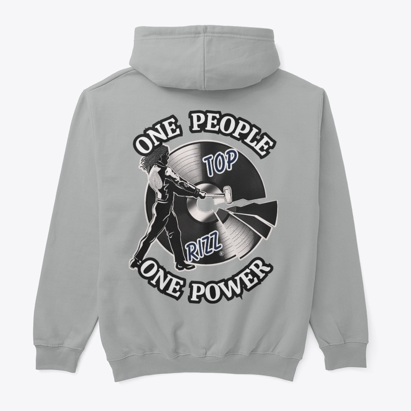 TOP RIZZ LOGO - ONE PEOPLE ONE POWER