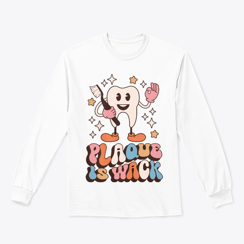 Plaque is wack Crewneck Sweatshirt