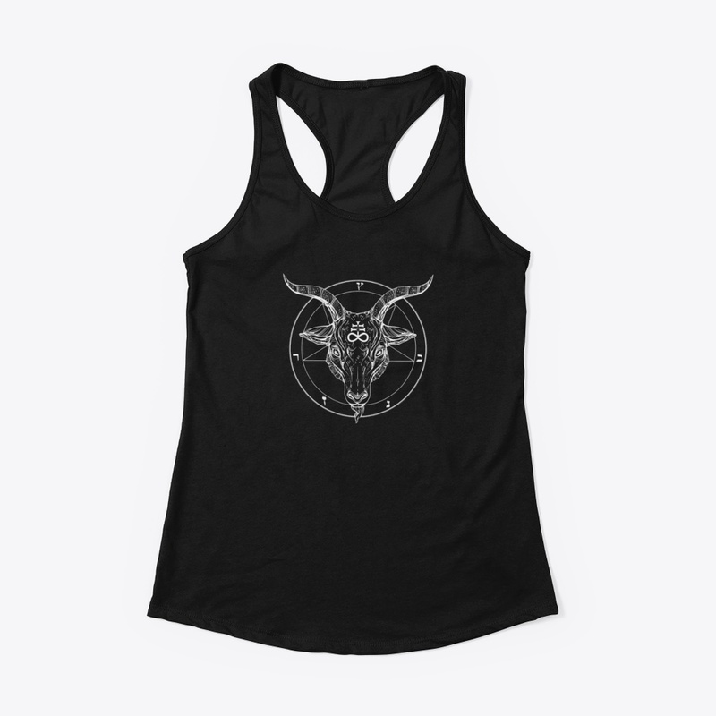 Baphomet Symbol Satanic church goth goat