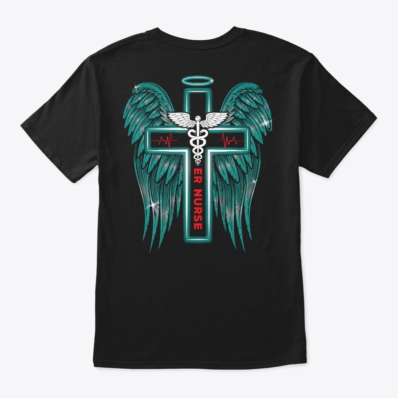 ER Nurse Wings Of Faith Hoodie 