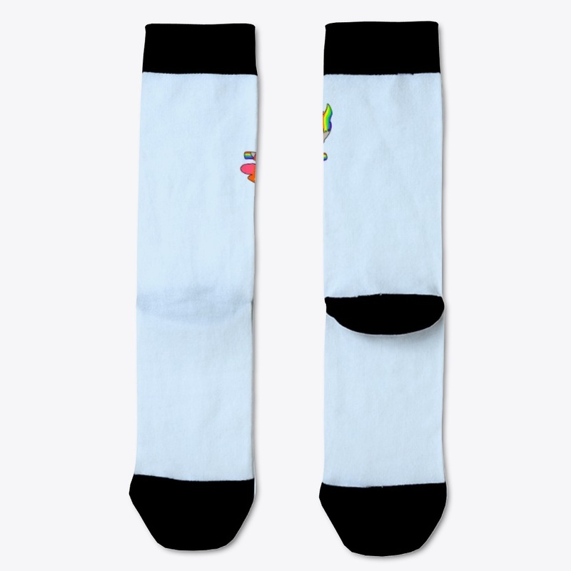 Rainbow Cat Socks