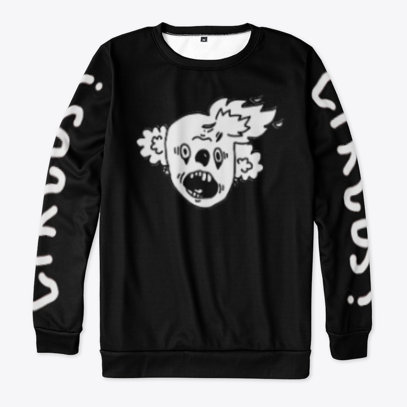 Circus Fire Long Sleeve Pullover
