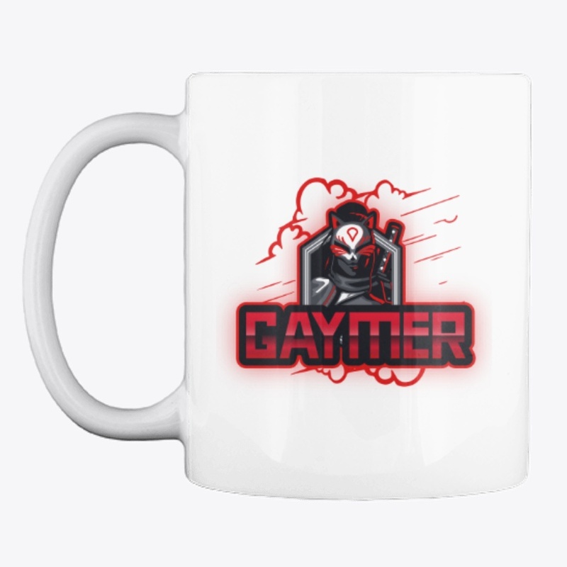 GAYMER sleek, cool gay gamer T-shirt 