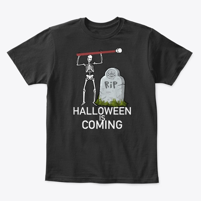 rip skeleton happy halloween day