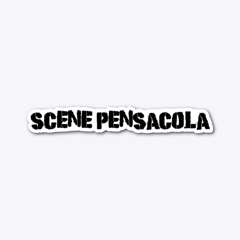 Scene Pensacola Die Cut Sticker