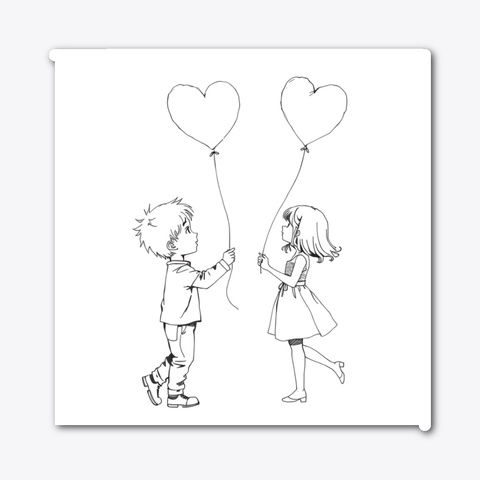 Our Floating Heart Bg Standard T-Shirt Front