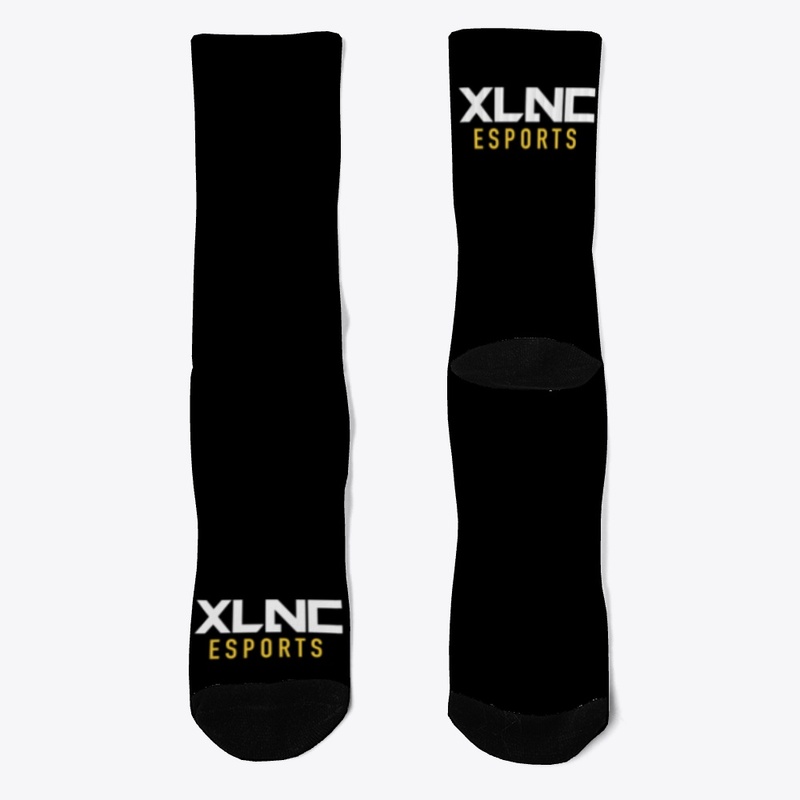 XLNC Esports Logo (White/Gold)