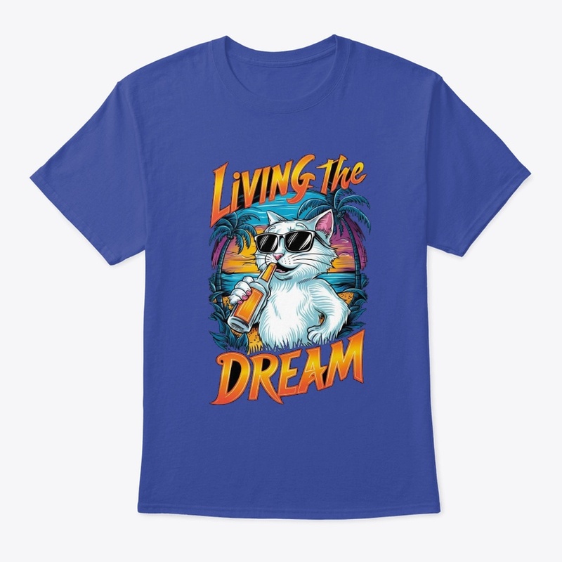 Living the Dream Cat Shirt
