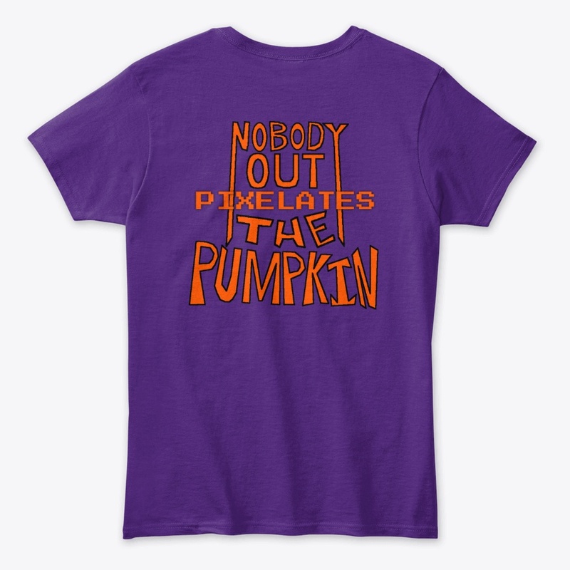 The Pixelated Pumpkin Slogan and Logo