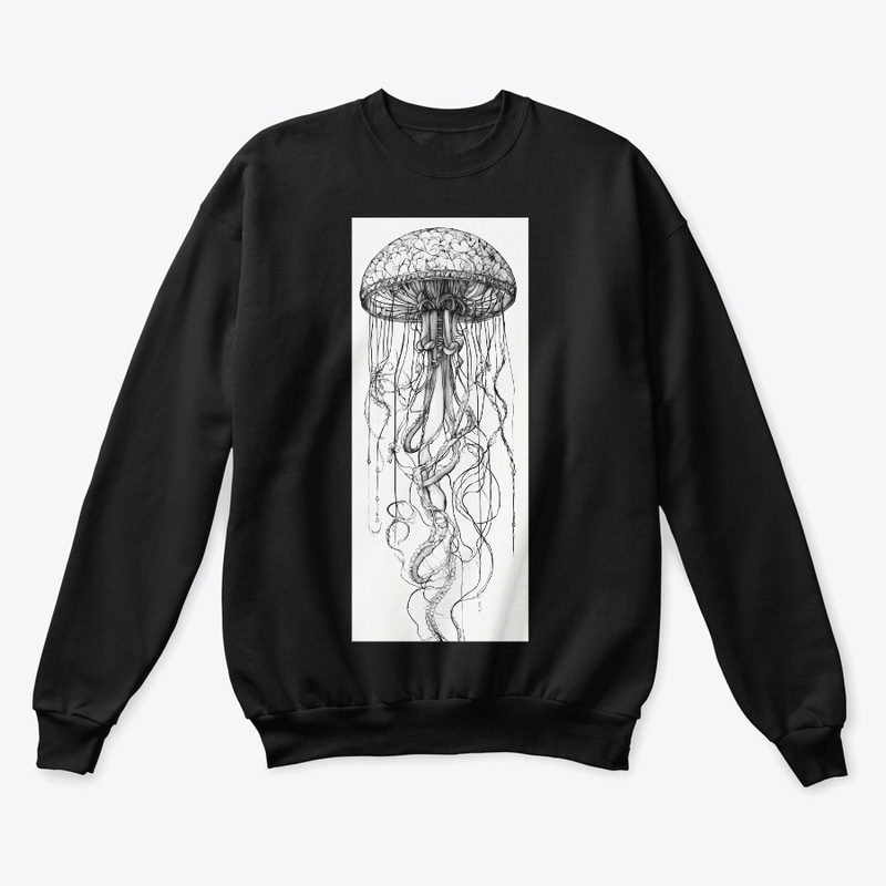 Elegant Medusa Tattoo Design T-Shirt